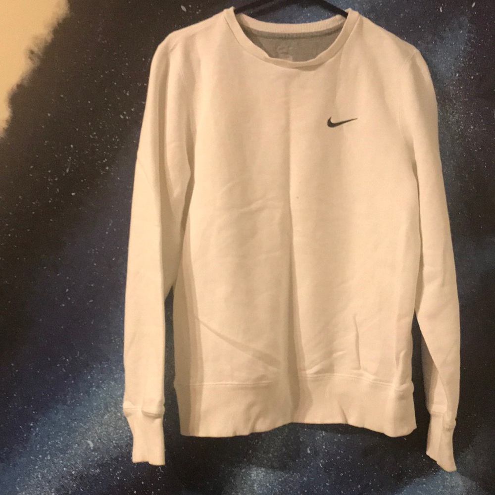 White Nike Crew Neck